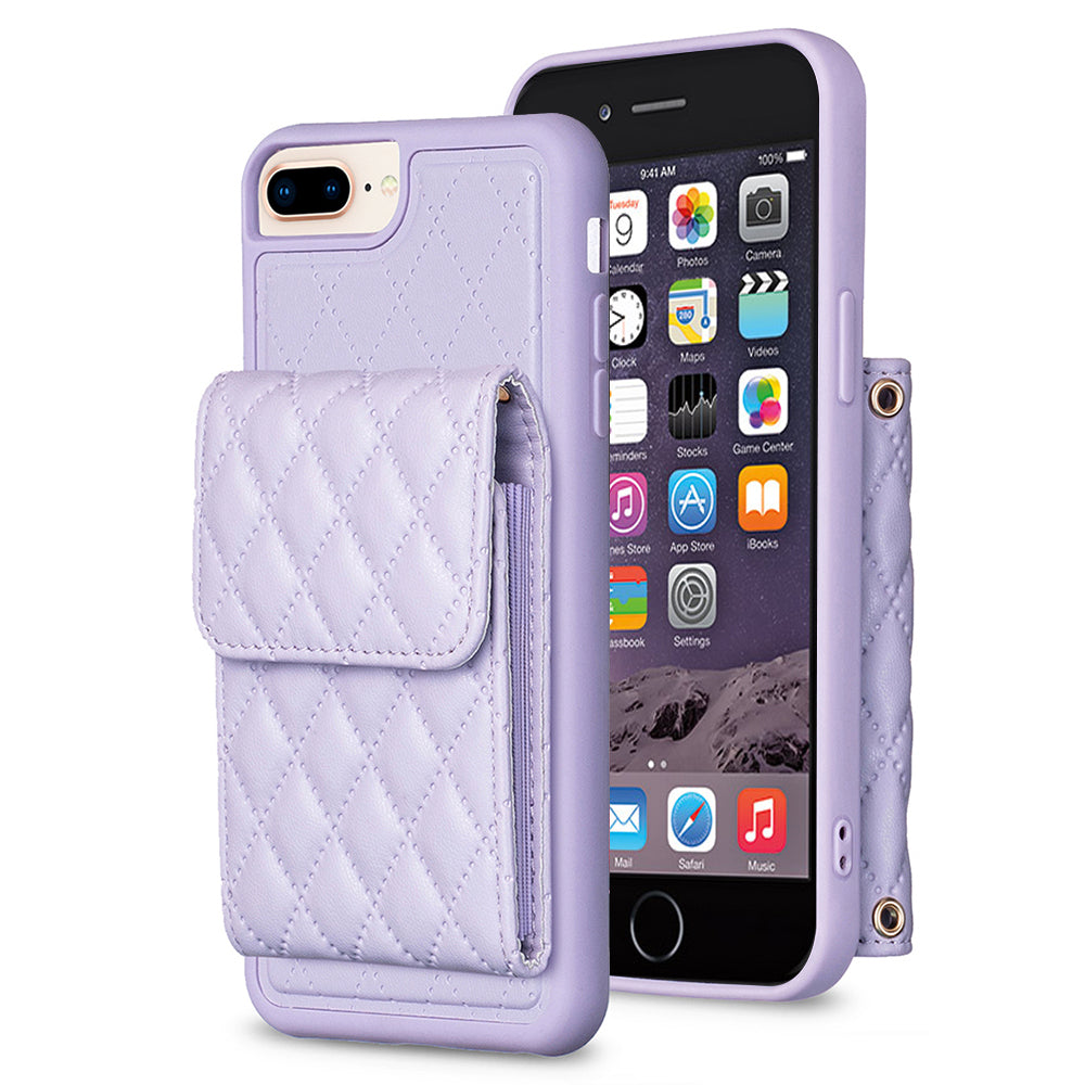 BF22-Style For iPhone 6 Plus 6s Plus 7 Plus 8 Plus Kickstand Leather+TPU Case Card Holder Phone Cover BF22-Style For iPhone 6 Plus 6s Plus 7 Plus 8 Plus Kickstand Leather+TPU Case Card Holder Phone Cover